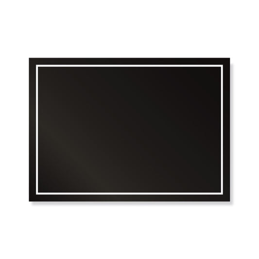 Cello Regal Pro Silhouette 65mic PK 100 Black Wht(50x70cm)