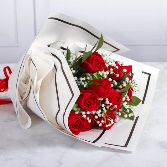 Cello Regal Pro Silhouette 65mic PK100 White Black (50x70cm)