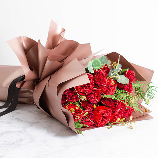 Cello Regal Pro 65mic Metallic Rose Gold (50x70cm) Pack 100