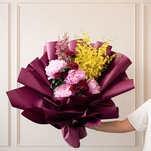 Cello Regal Pro 65mic Deep Plum (50x70cm) Pack 100