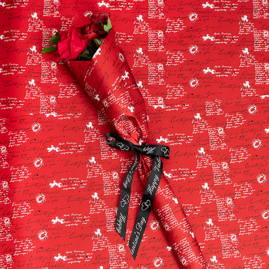 Cello Regal Pro 65mic Romantic News Red Pk100 (50x70cm)