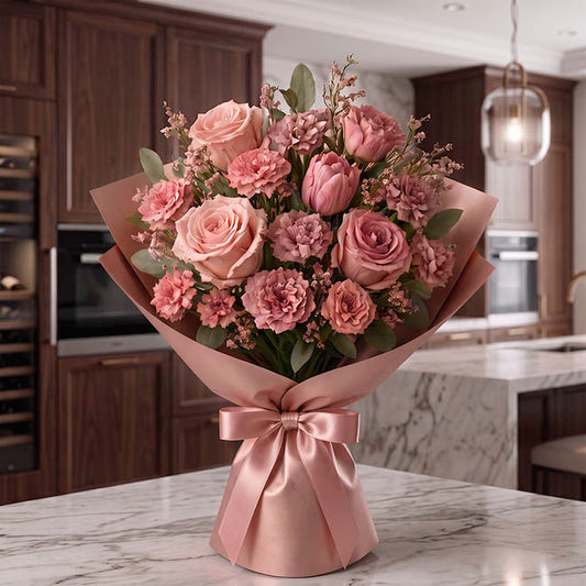 Cello Lustre Matte Wrap 60mic Vintage Pink Pk100 (50x70cm)