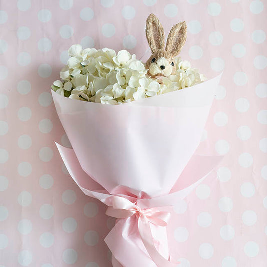 Tallow Paper Ribbed 80 micron Pastel Pink Pack 50 (50x70cm)