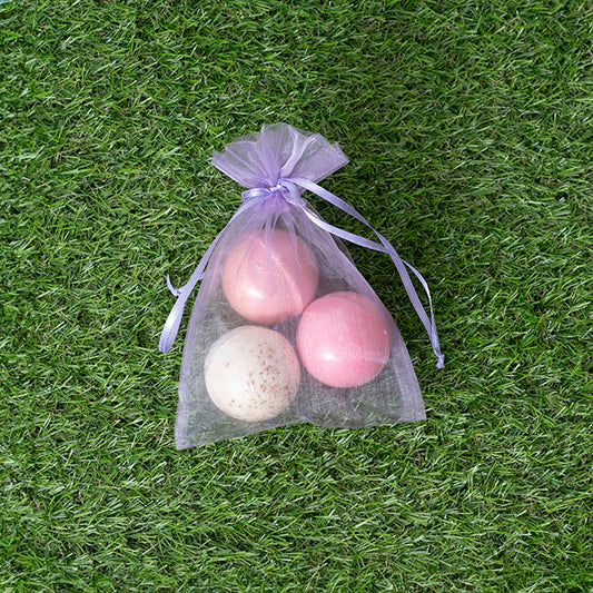 Organza Gift Bomboniere Bag Med Lavender Pk10 (12.5x17cmH)