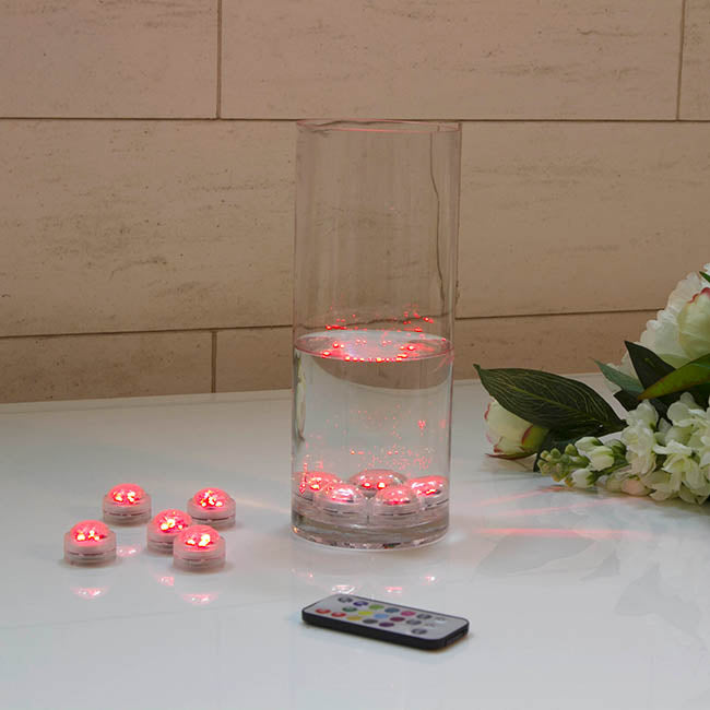 Submersible LED Tealight Pack10 Remote Control (3 LED)
