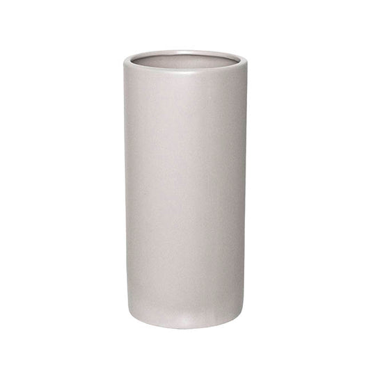 Ceramic Cylinder Vase Satin Matte