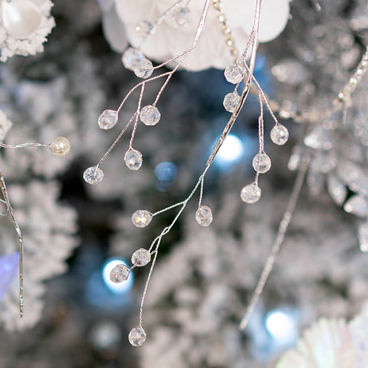 Acrylic Crystal Pick Silver (31cmH)