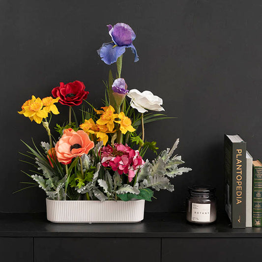 Iris Real Touch Stem Ombre Purple (78cmH)