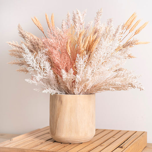 Cypress Fern Spray White (64cmH)