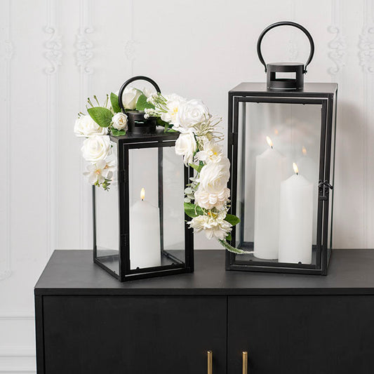 DIY Mixed Flower Arrangement Box White (26x25x6cmH)