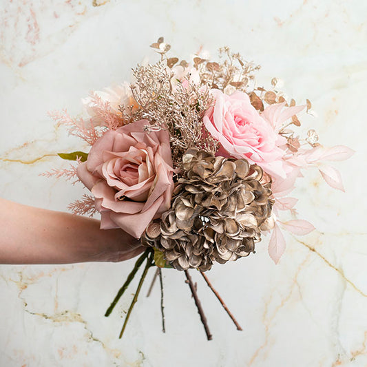 Sea Lavender Spray Champagne (48cmH)