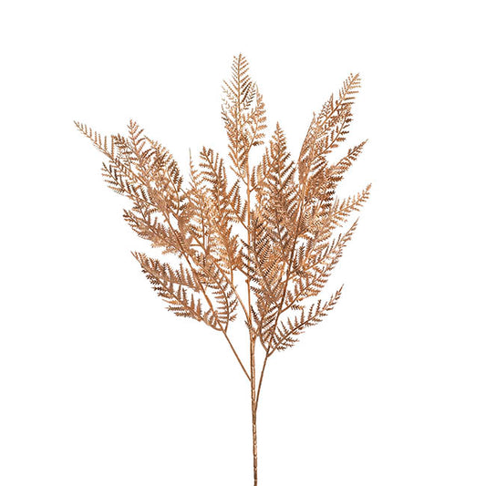 Bracken Fern Spray Metallic Gold (86cmH)