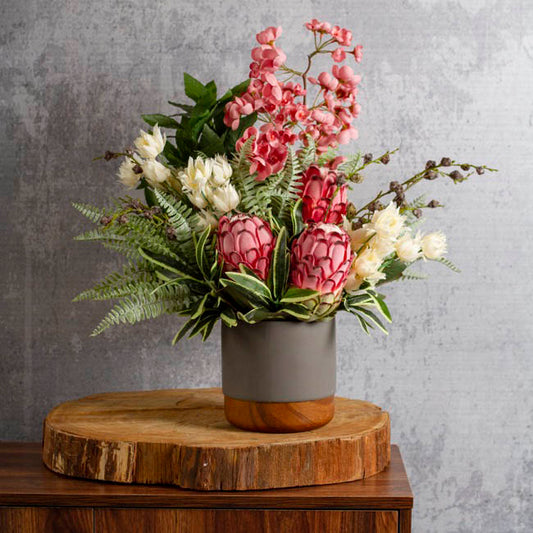 Native Protea Pink (75cmH)