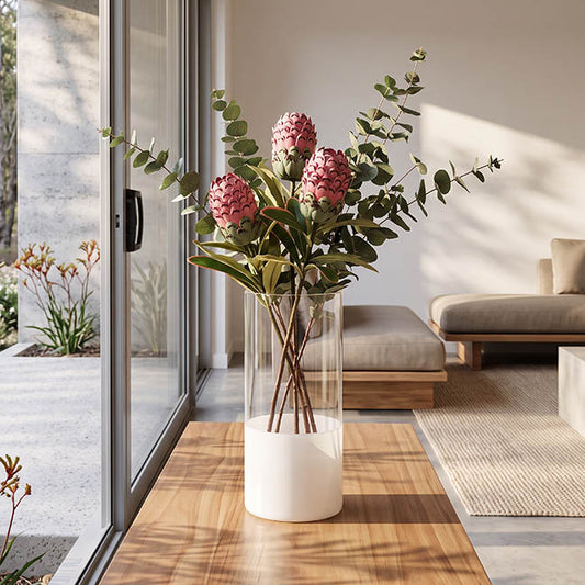 Native Protea Pink (75cmH)
