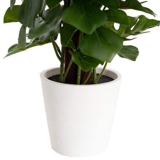 Artificial Monstera Potted Plant Green (25cmH)