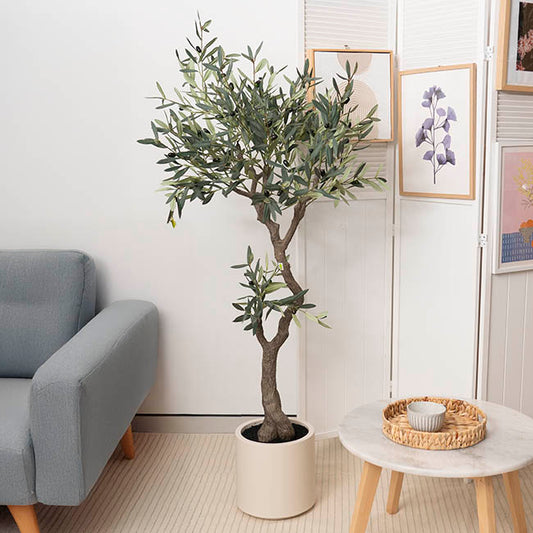 Premium Real Touch Artificial Olive Tree Green (150cmH)