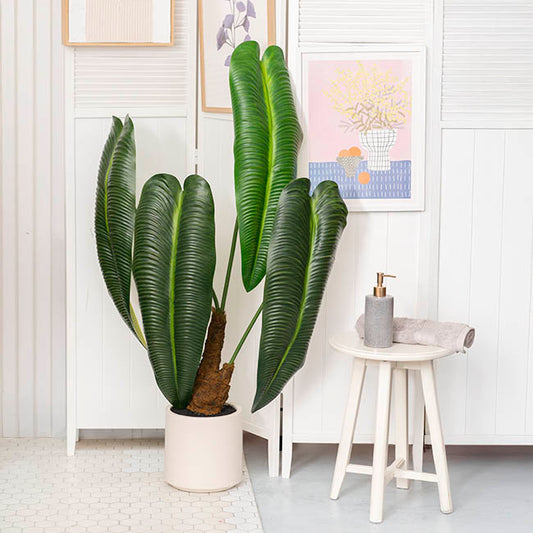 Premium Real Touch Artificial Anthurium Plant Green (120cmH)