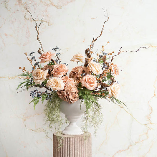 Blueberry Twig Spray Blue (79cmH)