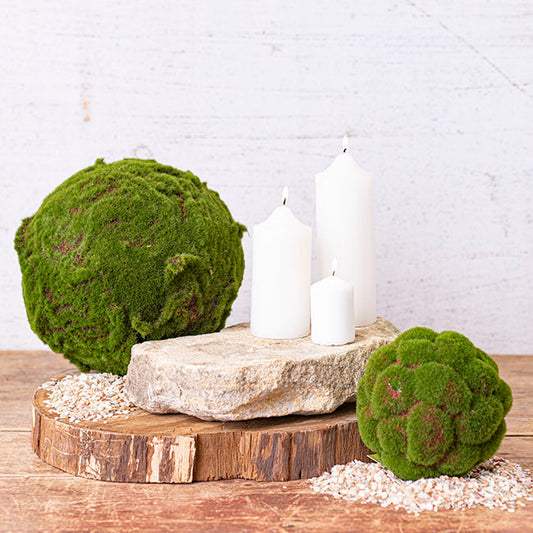 Artificial Moss Ball Green (15cmD)