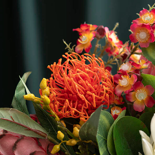 Native Leucospermum Orange (61cmH)