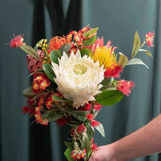 Native Leucospermum Yellow (61cmH)
