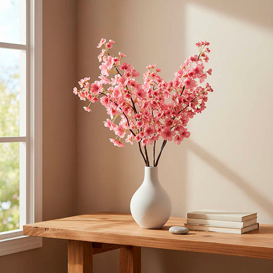 Cherry Blossom Spray Pink (80cmH)