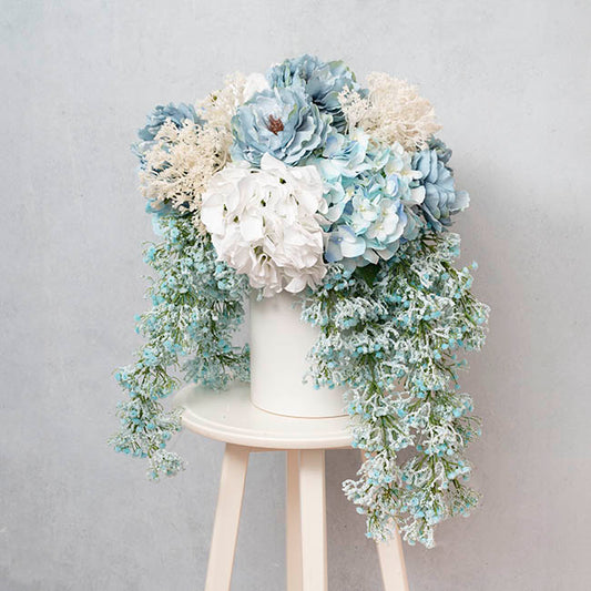 Gypsophila Baby's Breath Draping Spray Soft Blue (100cmH)
