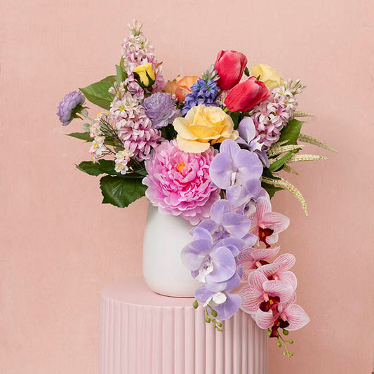 Real Touch Hydrangea Leaf Spray Green (70cmH)