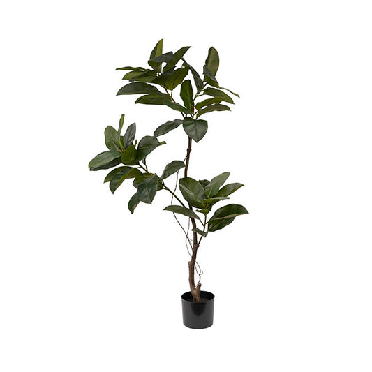 Real Touch Rubber Tree Green (150cmH)