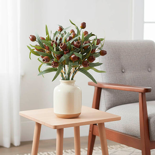 Native Eucalyptus Gumnut Bunch Brown (36cmH)