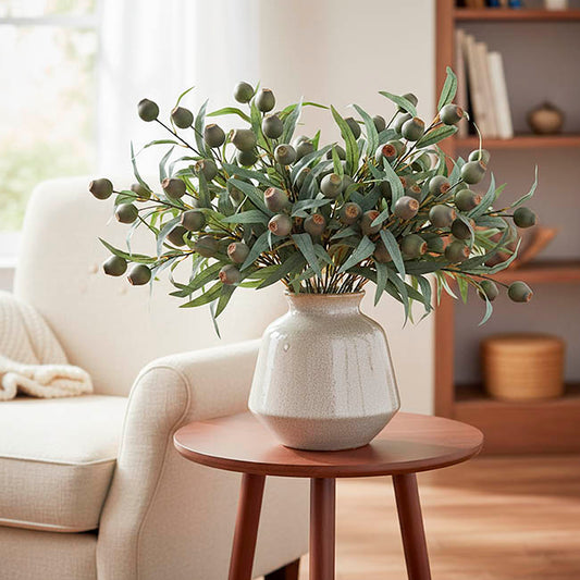 Native Eucalyptus Gumnut Bunch Green (36cmH)