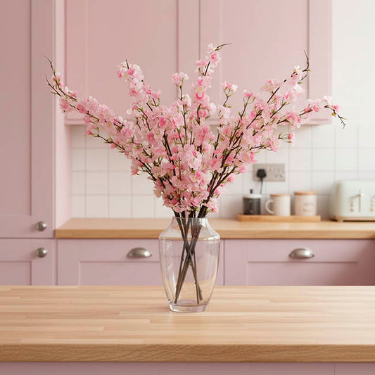 Cherry Blossom Spray Pink (100cmH)
