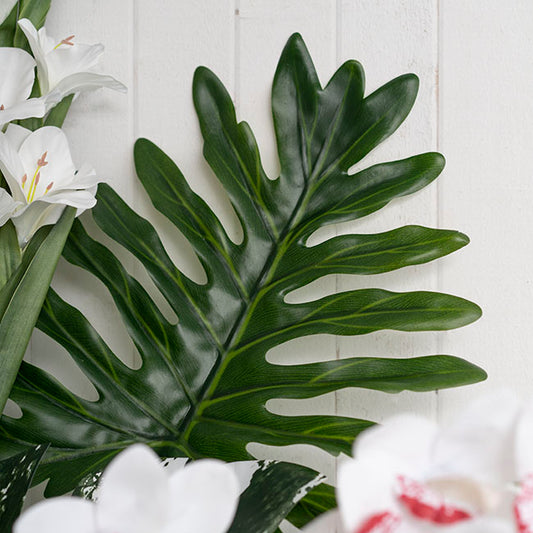 Real Touch Philo Fingers Leaf Long Stem Green (85cmH)