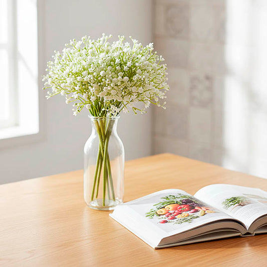 Gypsophila Baby's Breath Bouquet White (28cmH)