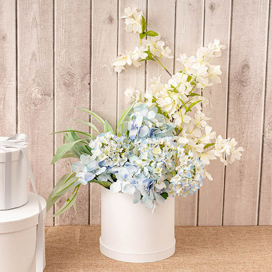 Eucalyptus Willow Leaf Gumnut Bouquet Grey (44cmH)