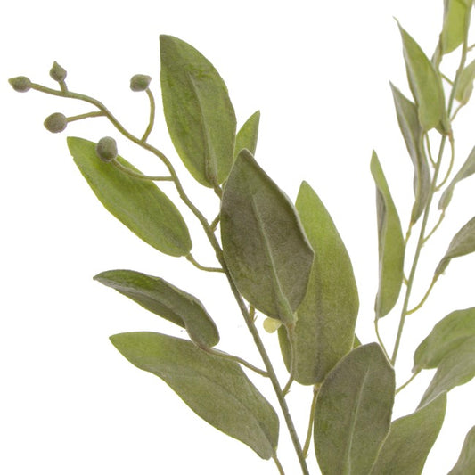 Artificial Sage Leaf Spray Green (97cmH)