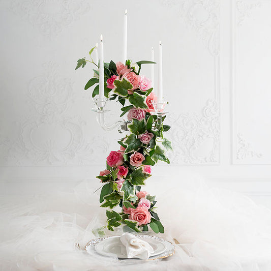 Rose Heads Loose Pack 9 Mixed Pinks