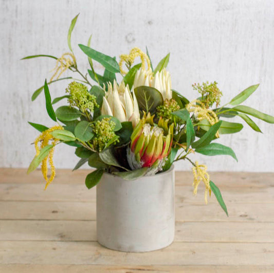 Viburnum Spray x2 Heads Green (70cmH)