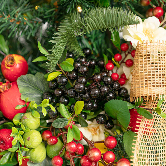 Berry Cluster Spray Black (35cmH)