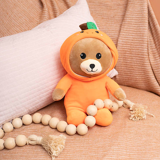 Orange Teddybear Plush Soft Toy Orange (25cmST)