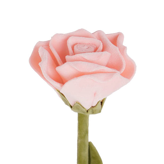 Rose Plush Stem Full Bloom Soft Pink (7cmDx45cmH)