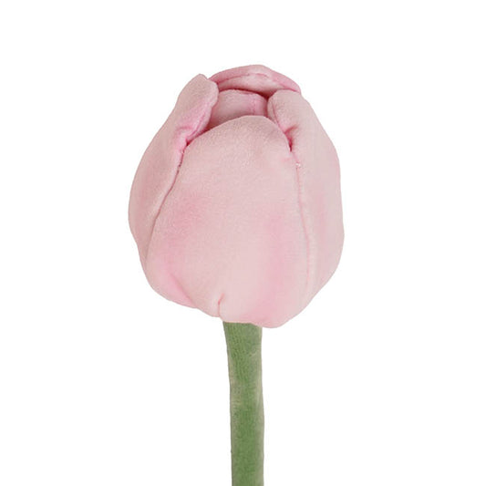 Tulip Plush Stem Soft Pink (48cmH)