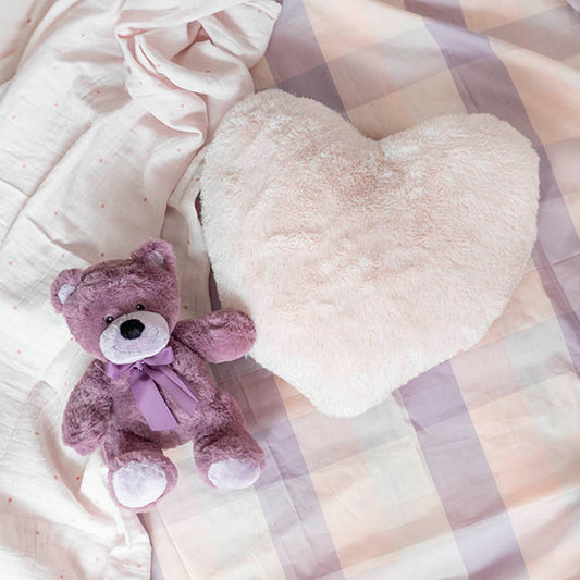 Jelly Bean Teddy Bear Dusty Purple (20cmST)