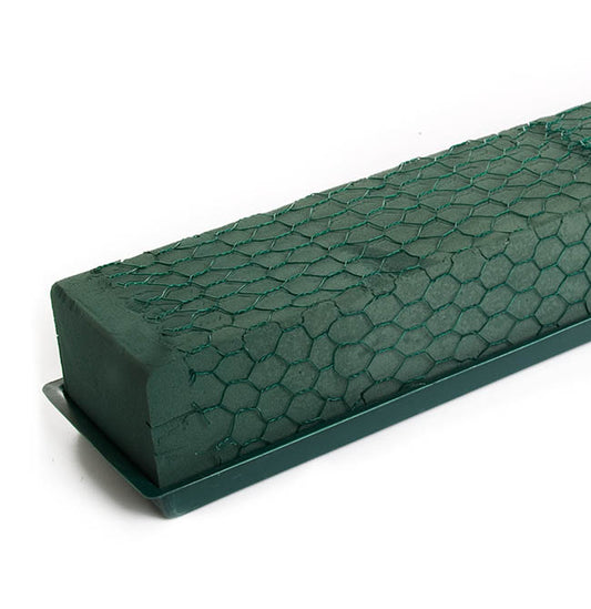 Strass Deco Brick with Chicken Wire Triple (69x11x8cmH)