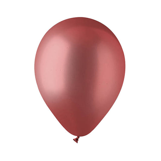 Latex Balloon 12" Pack 36 Metallic Red (30.5cmD)