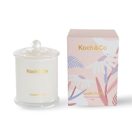 Fragrance Soy Candle Leisure Vanilla Swirl (10x14.5cmH) 360g