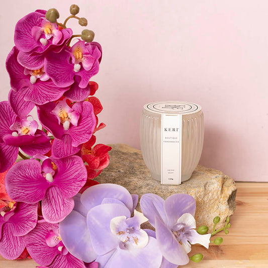 Scented Candle Grovedale Jar Orchid Valley (8x10cmH) 135g