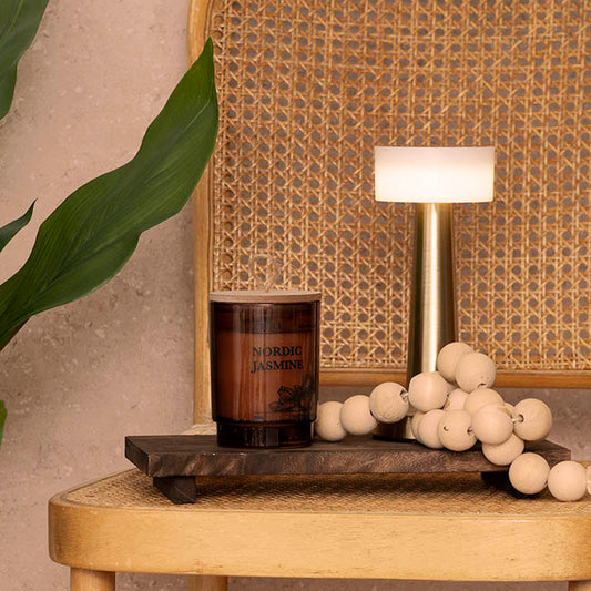 Scented Candle Verde Jar Nordic Jasmine (8x10.5cmH) 230g