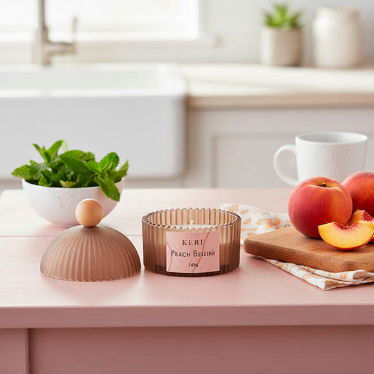 Scented Candle Alder & Pine Collection Peach Bellini 140g