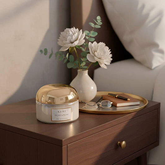 Scented Candle Lumi Collection Lychee & Peony 185g